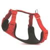 Doggie Havalı Ped Dokuma Köpek Göğüs Tasması 50/70 cm Siyah