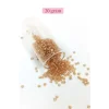 Dökme Cam Kum Boncuk (8/0) 3 mm - 4 Renk - Toplam 80 Gram - BNC416
