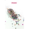 Dökme Cam Kum Boncuk (8/0) 3 mm - 4 Renk - Toplam 80 Gram - BNC419
