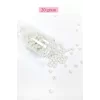 Dökme Cam Kum Boncuk Büyük Boy (6/0) 4 mm - 4 Renk - Toplam 80 Gram - BNC408