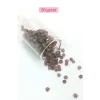 Dökme Cam Kum Boncuk Büyük Boy (6/0) 4 mm - 4 Renk - Toplam 80 Gram - BNC415