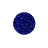 Dökme Cam Kum Boncuk Büyük Boy (6/0) 4 mm - 60 Gram - Koyu Mavi - BNC139