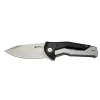 Dpxgear Sugga 915b Bk Siyah Ampamp Beyaz Kamp / Outdoor Çakı 17,5cm - Yarı Otomatik, Kemerlikli, Kutulu
