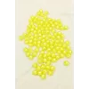 Dünya Boncuk İçten Boncuklu Bileklik Çanta Boncuğu 10 mm 50 gr Sarı - BNC464