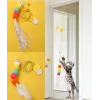 Elastik Yapışkanlı Kedi Oyun Oltası
