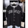 Luz&Pos Erkek Complex Kolları Deri Kolej Oversize T-shirt - Siyah
