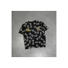 Luz&Pos Erkek Dijital Baskılı Oversize T-shirt Siyah