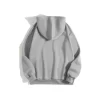 Luz&Pos Erkek Düz Kapüşonlu Sweat - Boyalı Gri