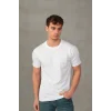 Erkek Slim Fit Bisiklet Yaka %100 Pamuk Dar Kesim Basic Tişört