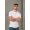 Erkek Slim Fit Bisiklet Yaka %100 Pamuk Dar Kesim Basic Tişört