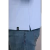 Erkek Slim Fit Pamuklu Yumuşak Doku Nefes Alan Kumaş Yakalı Tişört