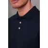 Erkek Slim Fit Pamuklu Yumuşak Doku Nefes Alan Kumaş Yakalı Tişört