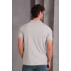 Erkek Slim Fit Pamuklu Yumuşak Doku Nefes Alan Kumaş Yakalı Tişört