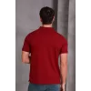 Erkek Slim Fit Pamuklu Yumuşak Doku Nefes Alan Kumaş Yakalı Tişört