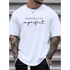 Erkekler Için PERFECTLY Günlük Tişört - Beyaz