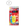Fatih 12 Renk Tam Boy Kuruboya 12li