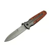 Gb Da59 Avcı Tip Kamp Çakısı 21 Cm - Metal Ampamp Ahşap Sap, Kemerlikli