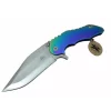Gear Wl 9115 Outdoor Çakı 23 Cm - Metal Gökkuşağı Sap, Otomatik, Kılıflı