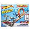 Gfh85 Hot Wheels Çift Çemberde Depar Pist Seti