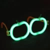Glow  Elma Gözlük - Glow Partisi Gözlüğü - Glow Stick Gözlük 12 Adet