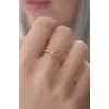 Gold Renk Halat Düğüm Model Kadın Yüzük