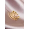 Gold Renk Metal Ayarlamalı Kadın Yüzük