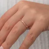 Luz&Pos Gümüş Rose Ajda Kadın Yüzük