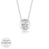 Luz&Pos Swarovski Gümüş Tektaş Bayan Kolye