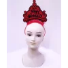 Happy Birthday Neon Kırmızı Renk Doğum Günü Tacı 24x15 Cm