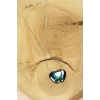 Hematit Doğal Taşı Zincirli El Yapımı Kolye Uç: 2 cm Zincir: 20 cm Kutulu