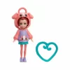 Hkv98 Polly Pocket Kapüşonlu Bebekler