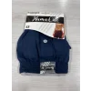 Huma One Erkek Havlu Bel Düz Boxer Battal Boy 3XL Lacivert Renk