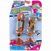 Hxl17 Hot Wheels Skate Retro Temalı İkili Parmak Kaykay Ve Ayakkabı Paketi