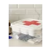 İlk Yardım Saklama Kutusu - Ecza Kutusu (kızılhaç)