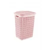Jute Kirli Çamaşır Sepeti 60 Lt Royaleks-Ak580