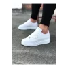 K&A  KA01 Beyaz Düz Erkek Casual Ayakkabı