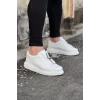 K&A  KA010 Beyaz Cilt Erkek Casual Ayakkabı