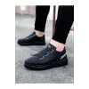 K&A  KA029 3 Bant Legend Kömür Kalın Taban Casual Erkek Ayakkabı