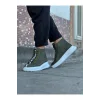 K&A  KA03 Haki Erkek Yarım Bilek Bot