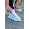 K&A  KA047 Beyaz  Erkek Casual Ayakkabı