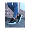 K&A  KA047 Siyah Erkek Casual Ayakkabı