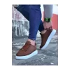 K&A  KA08 Taba Düz Erkek Casual Ayakkabı