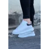 K&A  KA095 Beyaz Siyah Erkek Casual Ayakkabı