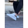 K&A  KA095 Beyaz Siyah Erkek Casual Ayakkabı