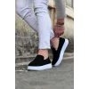K&A  KA161 Siyah Süet Erkek Casual Ayakkabı
