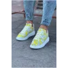K&A  KA501 Sarı Cok Boyalı Erkek Casual Ayakkabı