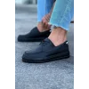 K&A  KA506 Kömür Erkek Saraclı Casual Ayakkabı
