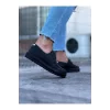 K&A  KA506 Kömür Erkek Saraclı Casual Ayakkabı