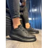 K&A Sneakers Ayakkabı 889 Siyah (Siyah Taban)