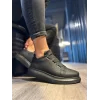 K&A Sneakers Ayakkabı 889 Siyah (Siyah Taban)